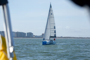 Dufour 37 Eolus op de Noordzee